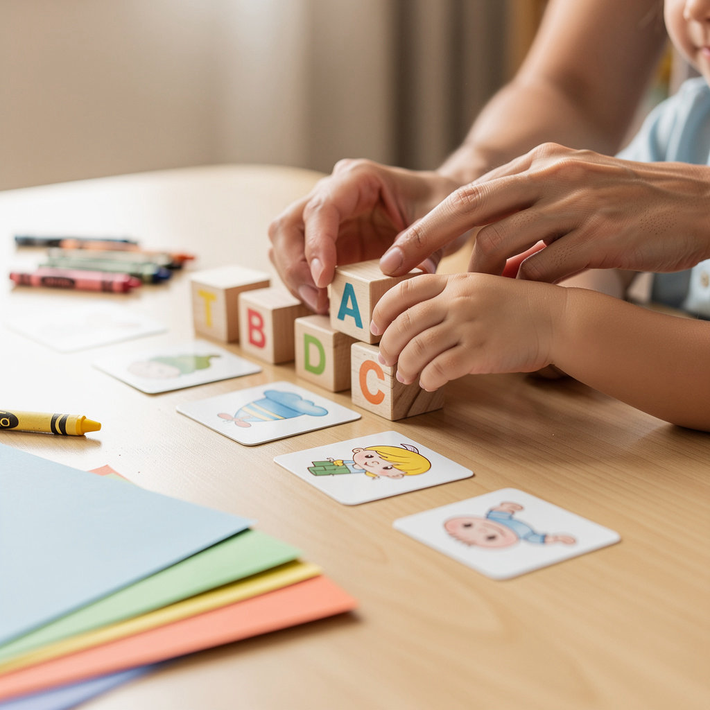 Paola Frutiger Family Child Care preschool curriculum in action with children engaged in learning activities in San Diego